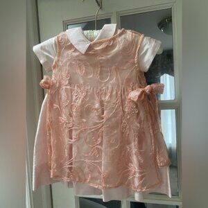 Pinco Pallino raw silk dress